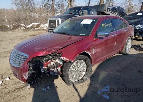 2011 Chrysler 200 Limited z USA, uszkodzony, nr VIN 1C3BC2FG0BN601998